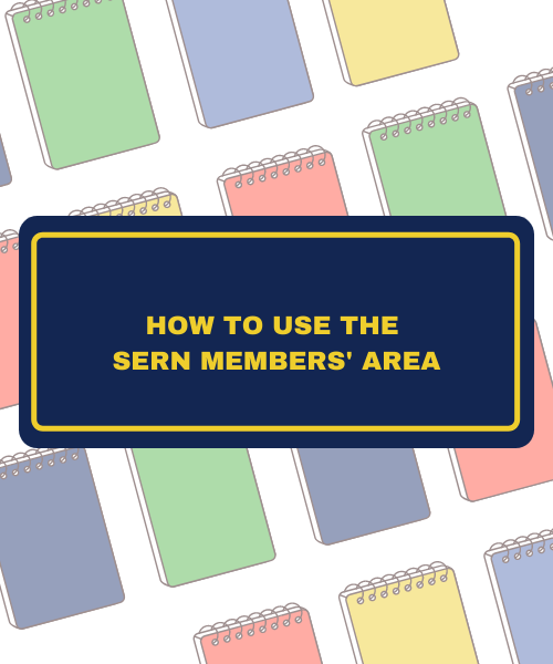 How to use the SERN Members' Area on Microsoft Teams <br> Code: MEMB-AR  <br> Fees: free of charge